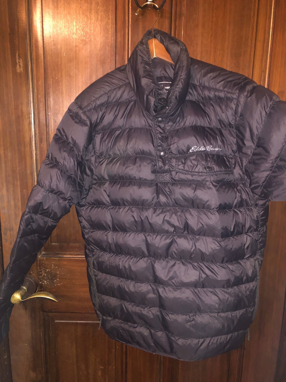 Eddie Bauer Black Puffer